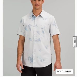 Lululemon Airing Easy Short Sleeve Shirt Ventlight Mesh Medium